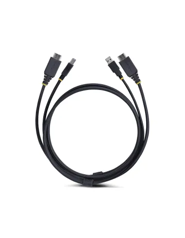 StarTech.com Cable KVM HDMI y USB 3.0 5Gbps de 1,8m - 4K 60Hz - Cable Combo HDMI 2.0 y USB para Switch Conmutador KVM
