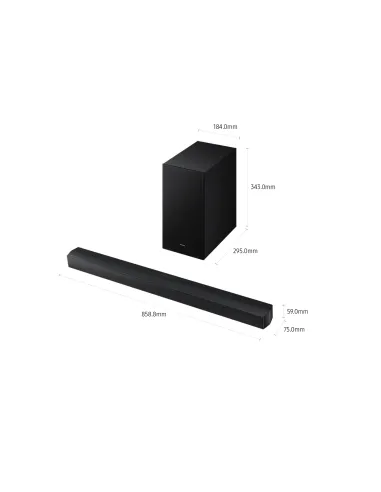 Samsung B-Series Barra de sonido B450F Serie B 2.1 con Subwoofer y Dolby 2.0 2025