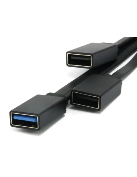 Conceptronic HUBBIES01B hub de interfaz USB 3.2 Gen 2 (3.1 Gen 2) Type-C 5000 Mbit s Negro
