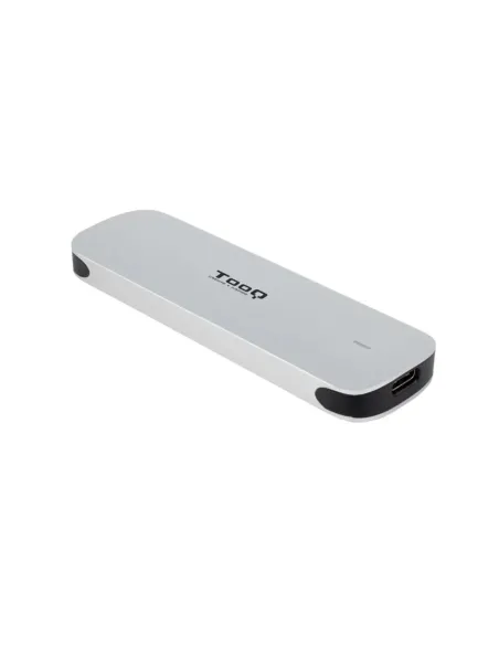 TooQ Caja Externa para SSD M.2 NGFF, Plata