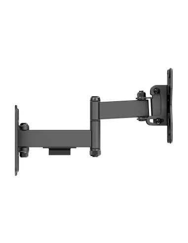 AISENS Soporte Eco Giratorio, Inclinable y Nivelable para Monitor TV 20kg (3 Pivotes) de 13"-32", Negro