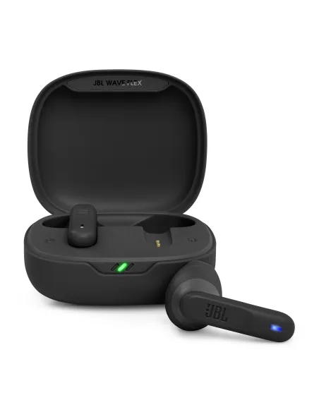 JBL Wave Flex 2 Auriculares Inalámbrico Dentro de oído Llamadas Música USB Tipo C Bluetooth Negro