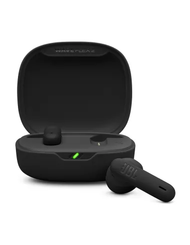 JBL Wave Flex 2 Auriculares Inalámbrico Dentro de oído Llamadas Música USB Tipo C Bluetooth Negro