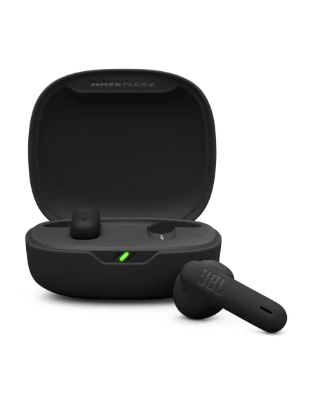 JBL Wave Flex 2 Auriculares Inalámbrico Dentro de oído Llamadas Música USB Tipo C Bluetooth Negro