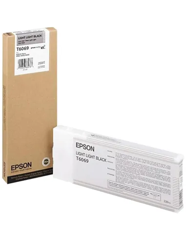 Epson Cartucho T606900 gris claro