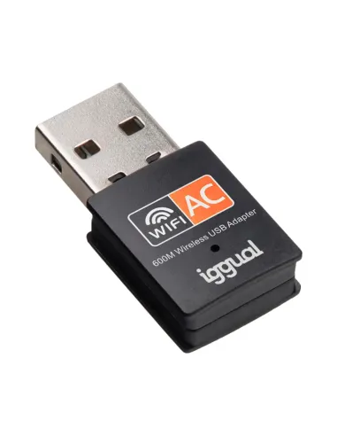 iggual Adaptador USB Wifi 600 Mbps dual 2.4G 5G