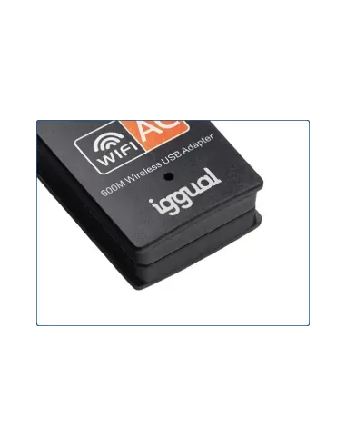 iggual Adaptador USB Wifi 600 Mbps dual 2.4G 5G