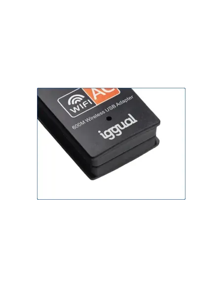 iggual Adaptador USB Wifi 600 Mbps dual 2.4G 5G