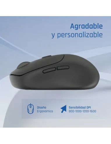 iggual Ratón inalámbrico NANO-OFFICE-6D 1600DPI