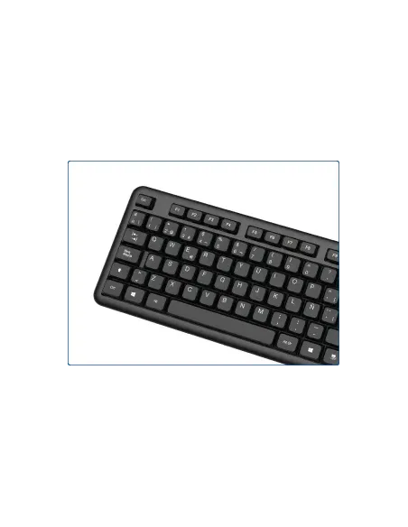 iggual Teclado USB estándar CK-OFFICE-105T negro