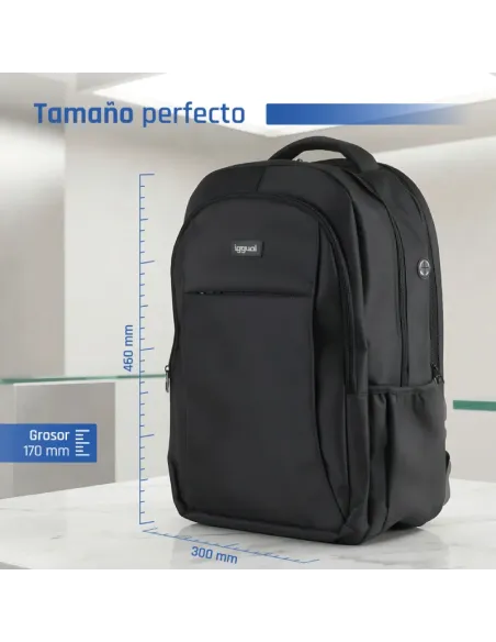 iggual Mochila portátil 15.6"-17" Office Pro Elite