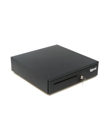 iggual Cajón Portamonedas IRON-35 42cm 5+6 negro