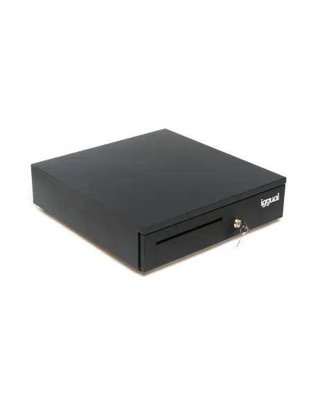 iggual Cajón Portamonedas IRON-35 42cm 5+6 negro
