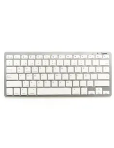iggual Teclado Bluetooth Slim TKL-BT plata 2 canal 2