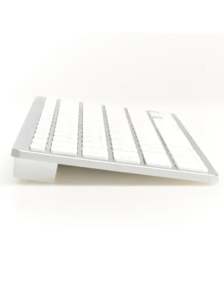 iggual Teclado Bluetooth Slim TKL-BT plata 2 canal
