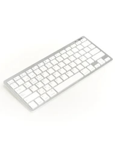 iggual Teclado Bluetooth Slim TKL-BT plata 2 canal