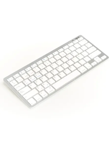iggual Teclado Bluetooth Slim TKL-BT plata 2 canal