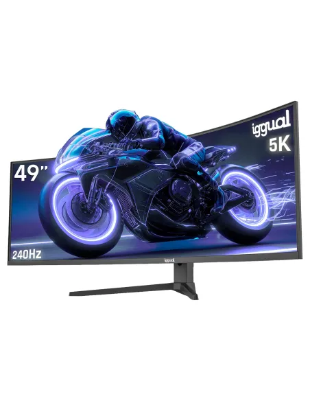 iggual Monitor 49" 5K DQHD 1ms 240Hz MM AA Curvo