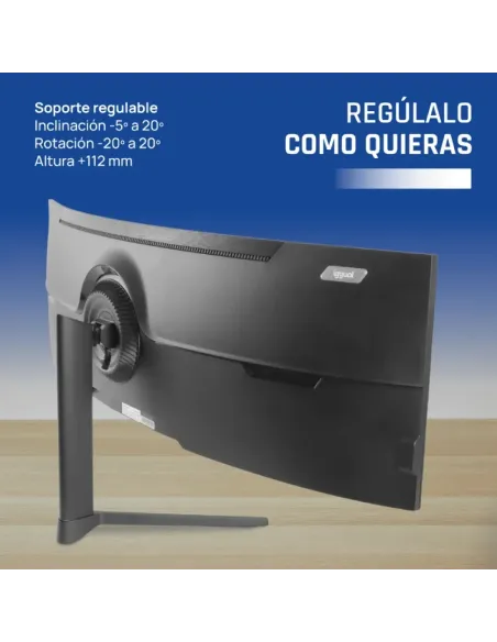 iggual Monitor 49" 5K DQHD 1ms 240Hz MM AA Curvo