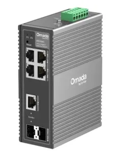 TP-Link Omada IES206G switch Gestionado Gigabit Ethernet (10 100 1000) Negro
