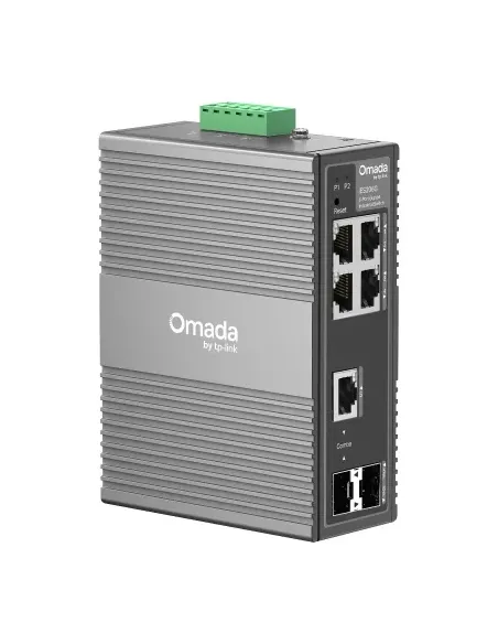 TP-Link Omada IES206G switch Gestionado Gigabit Ethernet (10 100 1000) Negro