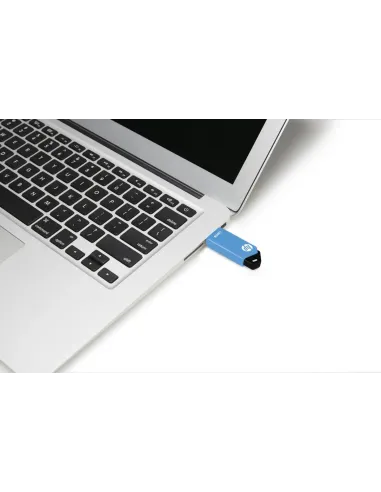 HP v150w unidad flash USB 128 GB USB tipo A 2.0 Negro, Azul