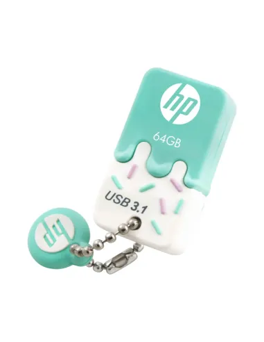 HP x778w unidad flash USB 64 GB USB tipo A 3.2 Gen 1 (3.1 Gen 1) Verde, Blanco