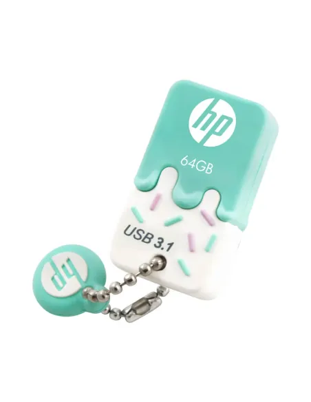 HP x778w unidad flash USB 64 GB USB tipo A 3.2 Gen 1 (3.1 Gen 1) Verde, Blanco