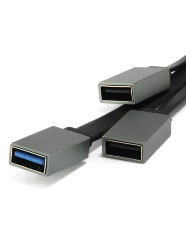 Conceptronic HUBBIES01G hub de interfaz USB 3.2 Gen 2 (3.1 Gen 2) Type-C 5000 Mbit s Gris
