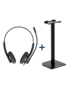 iggual Kit auriculares ENC3030 + soporte SA22