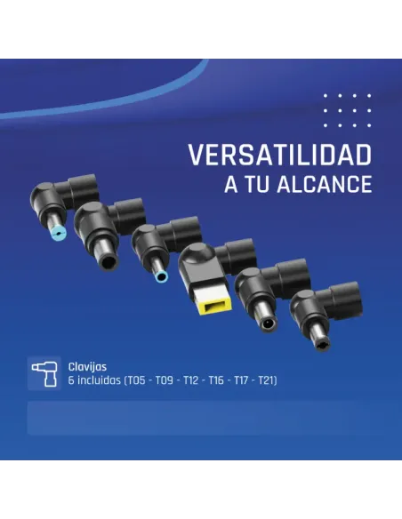 iggual Cargador Universal Automático CUA-6T-240W