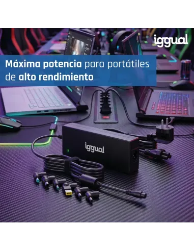 iggual Cargador Universal Automático CUA-6T-240W