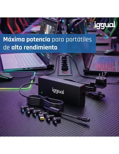 iggual Cargador Universal Automático CUA-6T-240W