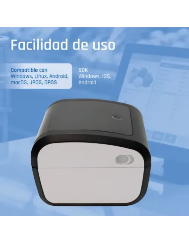 iggual Impresora etiquetas envíos USB+Bluetooth