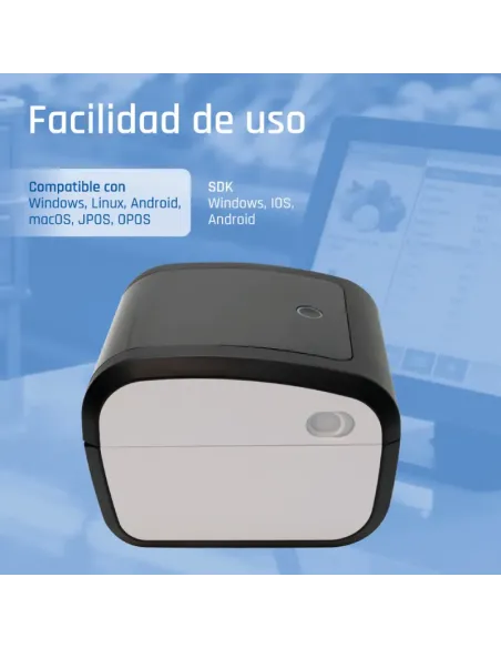 iggual Impresora etiquetas envíos USB+Bluetooth