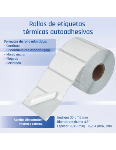 iggual Impresora etiquetas envíos USB+Bluetooth