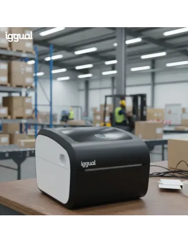 iggual Impresora etiquetas envíos USB+Bluetooth