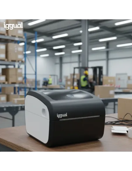 iggual Impresora etiquetas envíos USB+Bluetooth