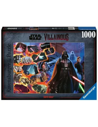 Puzzle ravensburger star wars villainous: darth vader 1000 piezas