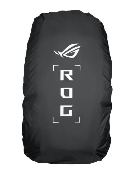 ASUS ROG Archer ErgoAir mochila Mochila de gaming Negro EVA (Etileno Acetato de Vinilo), Licra, Nylon