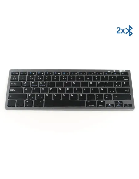iggual Teclado Bluetooth Slim TKL-BT negro 2 canal