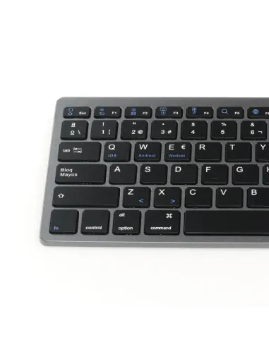 iggual Teclado Bluetooth Slim TKL-BT negro 2 canal