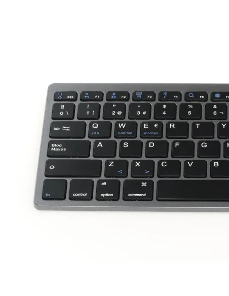 iggual Teclado Bluetooth Slim TKL-BT negro 2 canal