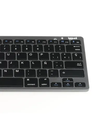 iggual Teclado Bluetooth Slim TKL-BT negro 2 canal