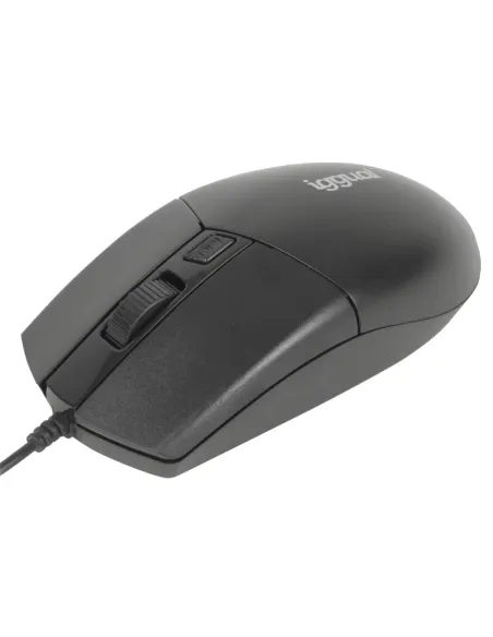 iggual Ratón óptico COM-BUSINESS2-2400DPI negro