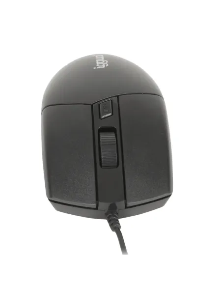 iggual Ratón óptico COM-BUSINESS2-2400DPI negro