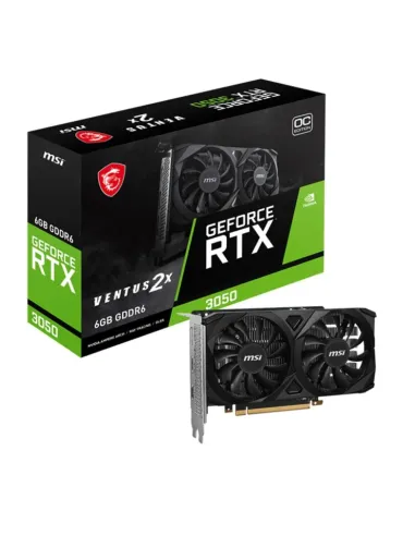 MSI Geforce RTX 3050 VENTUS 2X 6G OC