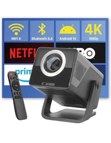 iggual Mini proyector MP1080p Pro 800ANSI Android
