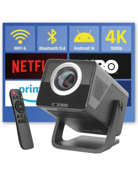 iggual Mini proyector MP1080p Pro 800ANSI Android