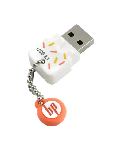 HP x778w unidad flash USB 64 GB USB tipo A 3.2 Gen 1 (3.1 Gen 1) Naranja, Blanco